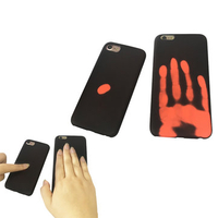 Physical Thermal Sensor Discoloration Soft TPU Shockproof Back Cover Case for iPhone 6/6s Plus