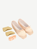 Pink Lace Up Strappy Ballet Flat Dance Shoes For Women