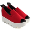 Piscine Mouth Open Toe Platform Sandals