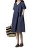 Plaid Cross Wrap Dress