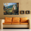 Plaid Edge of the Night Paint By Number Kit Owl Scenery Bedroom Living Room Home Decor