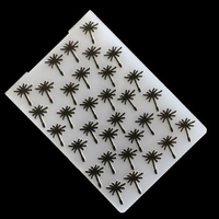 Plastic Cake Fondant Embossing Mold Textured Sheet For Sugar Craft Decoration Cookies Cupcake Mold