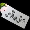 Plastic Cake Stencil Airbrush Painting Art Mold DIY Mousse Cake Fondant Brim Decorating Tools