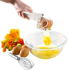 Plastic Kitchen Whisk Egg Cracker Egg White Separator
