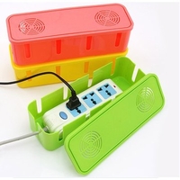 Plastic Storage Cassette Cooling Hole Power Line Socket Plug Containing