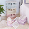 Plastic Underwear Cosmetic Storage Box Kitchen Storage Container