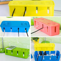 Plug Socket Storage Container Cable/Wire/Cord Safety Box Newest Multi Power Organizer