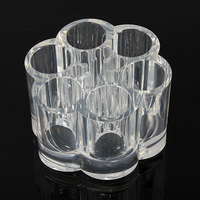 Plum Flower Acrylic Cosmetic Case Lipstick Brush BB Cream Display Holder