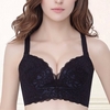 Plus Size B-F Cup Comfort Tourmaline Padding Wireless Adjustable Gather Bras