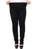 Plus Size Casual Women High Waist Elastic Denim Jeans