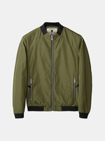 Plus Size Fashion Casual Slim Solid Color Zipper Pockets Bomber Jackets for Men