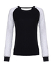 Plus Size Hollow Out Backless Long Sleeve O Neck Women T-Shirt