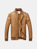 Plus Size Motorcycle PU Jackets