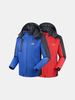 Plus Size Outdoor Sport Thicken Warm Windproof Waterproof Detachable Hood Jacket for Men