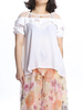 Plus Size Sexy Hollow Out Short Sleeve Chiffon Women T-shirt
