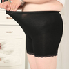 Plus Size Sexy Lace-trim Breathable High Elastic Boyshorts For Women