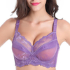 Plus Size Sexy Push Up Breathable Lace Full Cup Bras