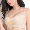 Plus Size Sexy Push Up Underwire Lightly Lined Lace-trim Bras