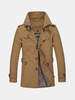 Plus Size Winter Dust Coat Men