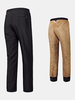 Plus Size Winter Pants Thick Warm Artificial Fur Lining Straight Leg Casual Business Trouser for Men