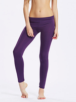 Plus Size Women Cosy Sports Leggings High Waist Elastic Fitness Pants Sportwear