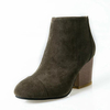 Pointed Toe Chunky Heel Zipper Ankle European Style Boots