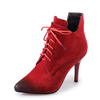 Pointed Toe Sexy Lace Up High Heel Ankle Office Lady Pumps
