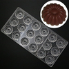 Polycarbonate Chocolate Candy Mold PC Mould Pastry Baking Tool Tray Sunflowers