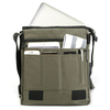 Polyester Casual Genuine Leather Multi-pocket Crossbody Shoulder Bag For Men