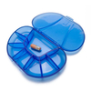 Portable 7 Compartments Pill Box Large Durable Travel Pill Organizer Medicine Holder