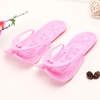 Portable Folded Massage Clip Toe Flat Indoor Hotel Flip Flops