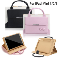 Portable Leather Handbag Magnetic Smart Stand Holder Case Cover For iPad Mini 1/2/3