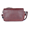 Portable Mini Pu Sling Bag Business Vintage Crossbody Bag Shoulder Bag For Men