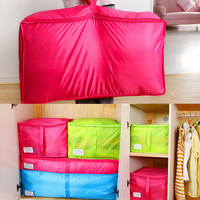 Portable Packing Oxford Luggage Storage Clothes Quilts Folding Organizer Bags Storage Container