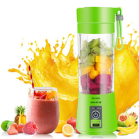 Portable USB Electric Fruit Juicer Machine Rechargeable Smoothie Maker Blender Bottle Cup