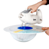 Practical Eggs Mixer Anti-splash Lid Egg Bowl Whisks Screen Cover Beat Cylinder Baking Splash Guard