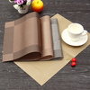 Print PP Placemat Coasters Pads Dining Table Mat Heat Insulation Dining Table Placemats Silicone Mat