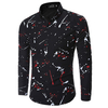 Printing Business Casual Slim Fit Dress Shirt