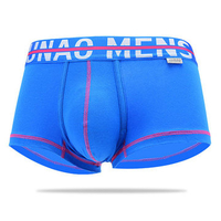 Printing Patchwork U Convex Breathable Boxers