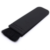 Pro Black Contour Cosmetic Blusher Foundation Flat Brush Cleaning Makeup Tool
