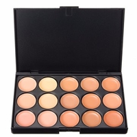 Professional 15 Colors Face Concealer Eyeshadow Cream Camouflage Makeup Palette