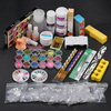 Professional 36 Colors Acrylic Powder Liquid Brush Primer File UV Glue Nail Set Kits