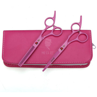 Professional Hair Cutting Scissors Set Thinning Shears Barber Hairdressing Salon Tools