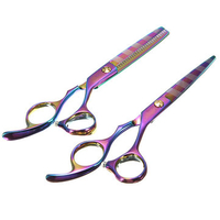 Professional Hairdressing Thinning Plat Cut Scissors Shears Comb Set With Case