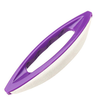 Professional Nail Art Tools Polishing Sheepskin Buffing Files Brush
