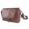 PU Business Vintage Messenger Bag Casual Crossbody Shoulder Bag Sling Bag For Men