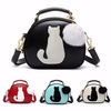PU Leather Animal Print Crossbody Bag Fox Bag Shoulder Bag