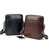 PU Leather Business Water-resistant Crossbody Bag For Men