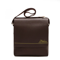 Pu Leather Message Bag Business Casual Sling Bag Crossbody Bag For Men