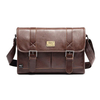 PU Leather Shoulder Bag Leisure Vintage Messenger Bag For Men